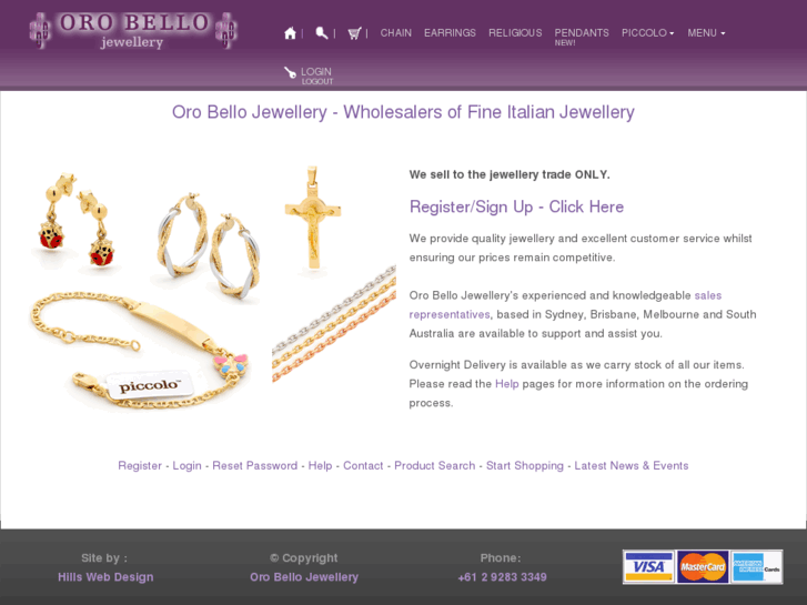 www.orobellojewellery.com.au