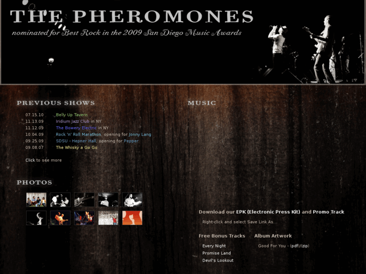 www.pheromonesmusic.com