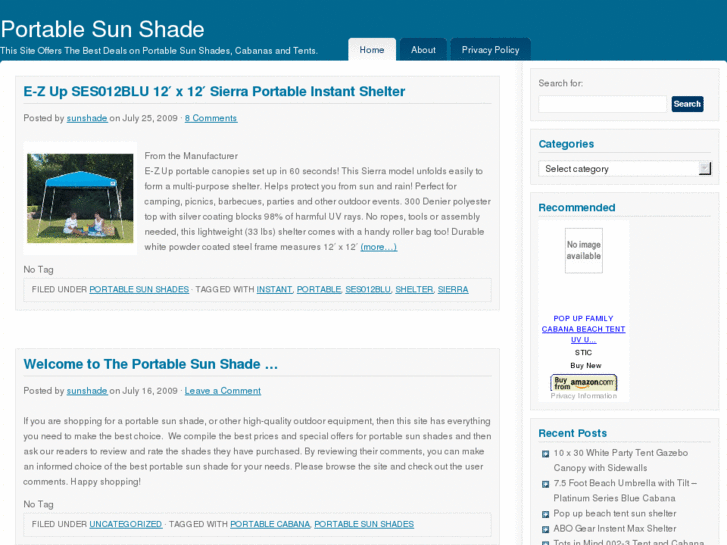 www.portablesunshade.com