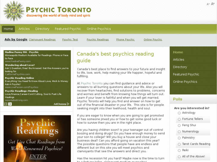 www.psychictoronto.com