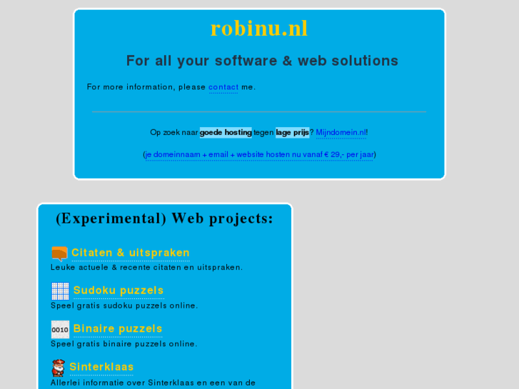 www.robinu.nl