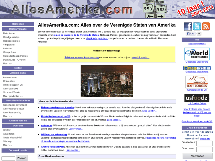 www.allesamerika.nl