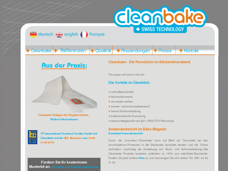 www.cleanbake.de