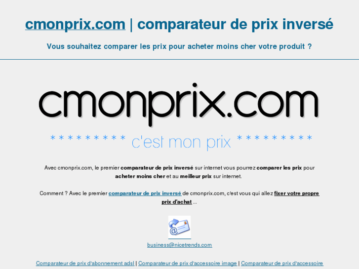 www.cmonprix.com