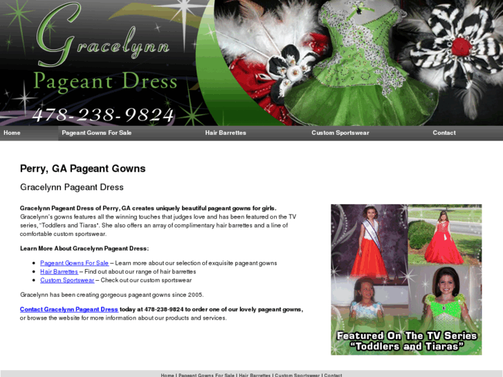 www.gracelynnpageantdress.com