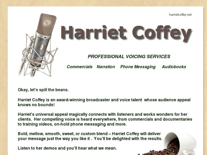 www.harrietcoffey.net