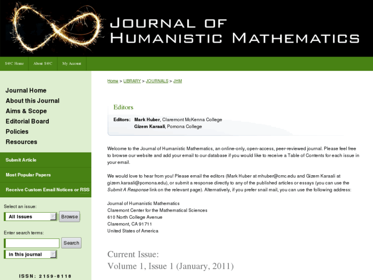 www.humanistic-mathematics.org