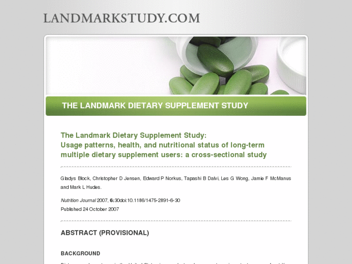 www.landmarkstudy.com