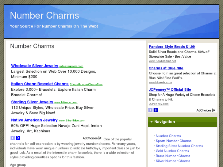 www.numbercharms.com