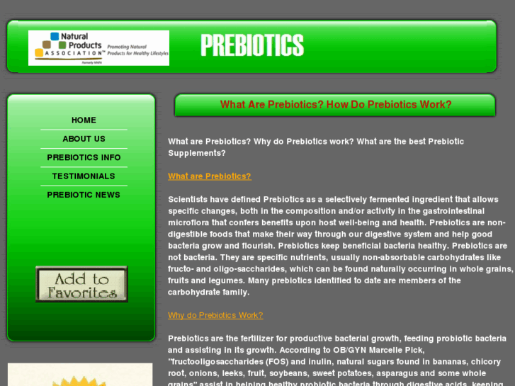 www.prebiotics.us