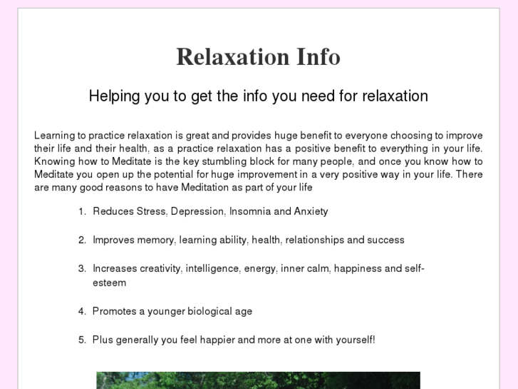 www.relaxationinfo.com