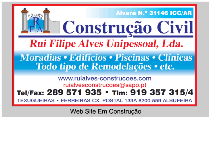 www.ruialves-construcoes.com