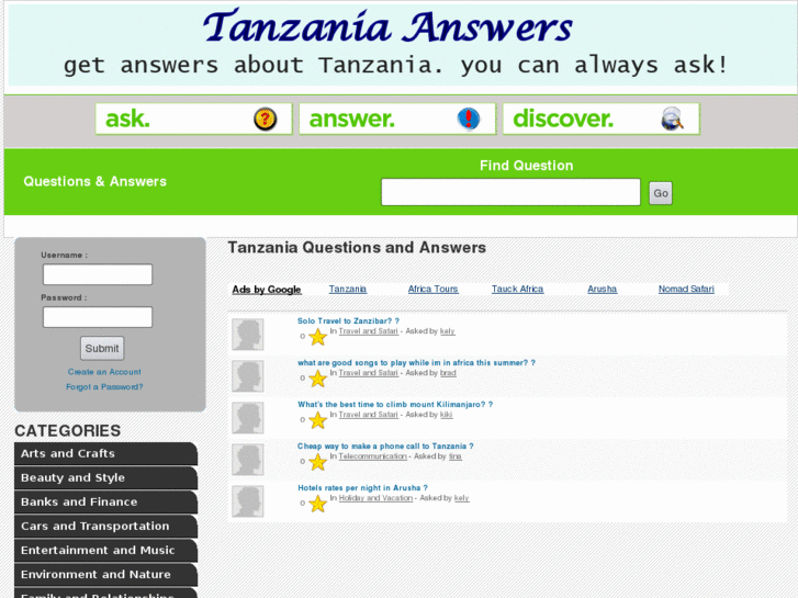 www.tanzaniaanswers.com