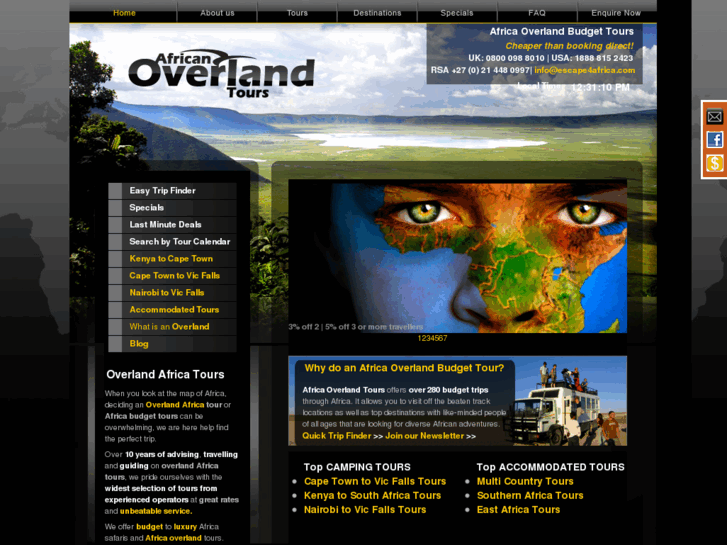 www.africanoverlandtours.com