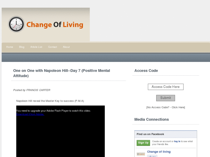 www.changeofliving.com