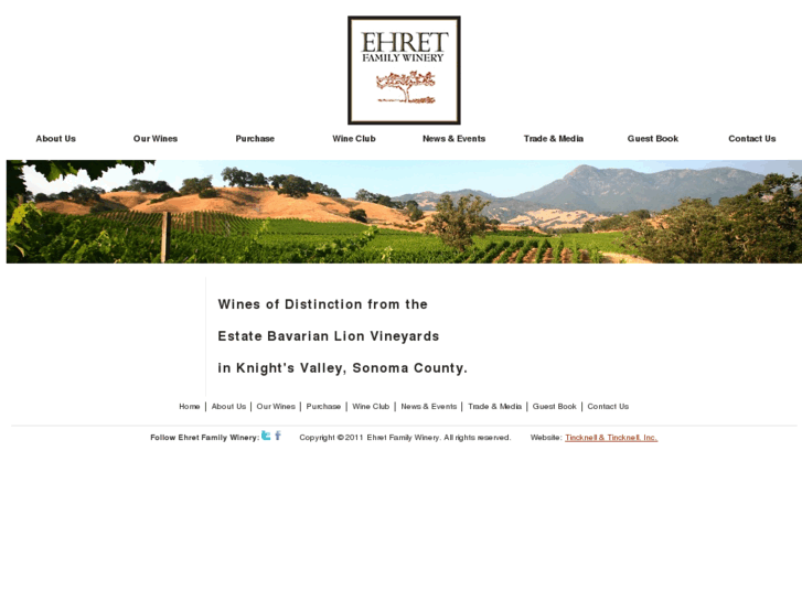 www.ehretfamilywinery.com