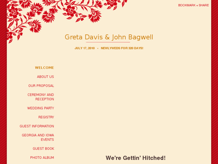 www.gretaandjohnswedding.com