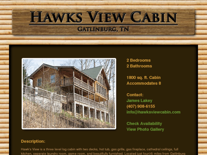 www.hawksviewcabin.com