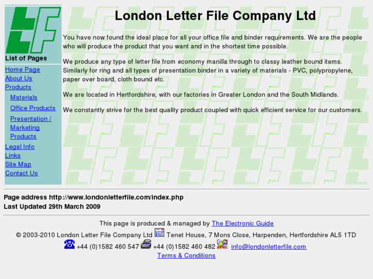 www.londonletterfile.com