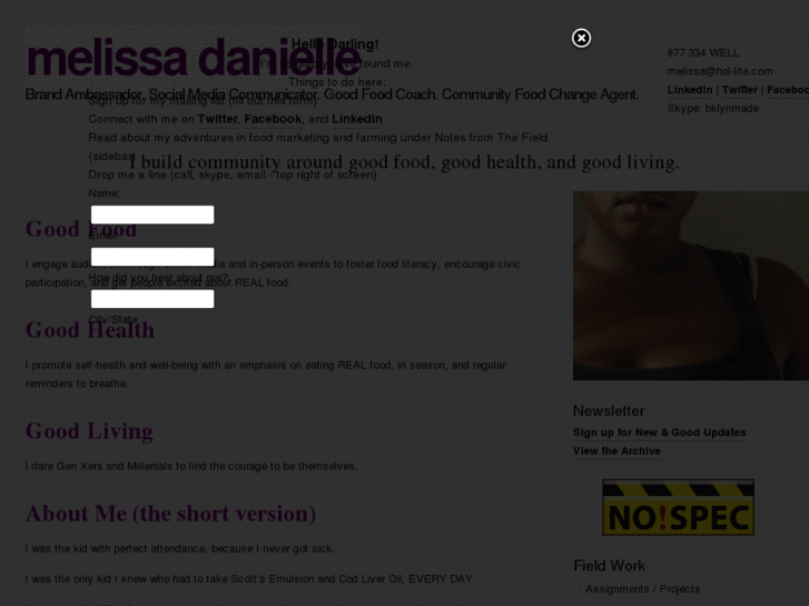 www.melissadanielle.com