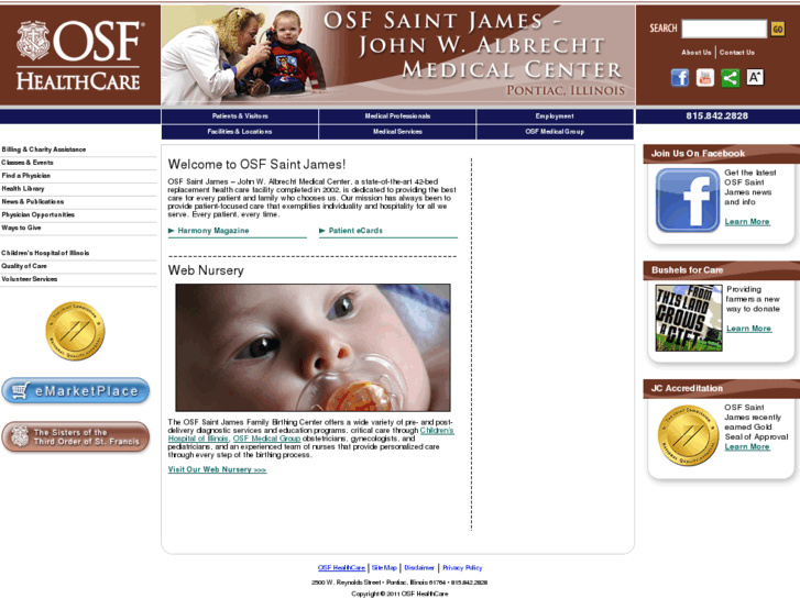 www.osfsaintjames.org