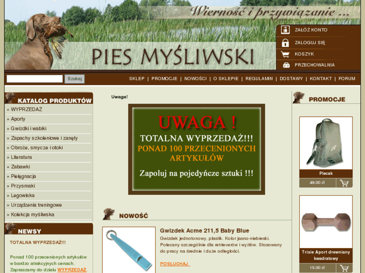 www.piesmysliwski.pl