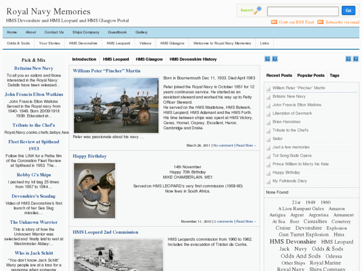 www.royalnavymemories.co.uk