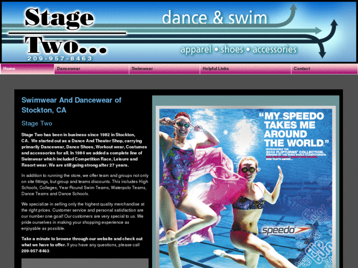 www.stage2danceandswim.com