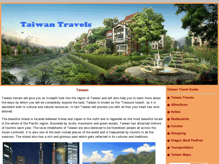 www.taiwantravels.org