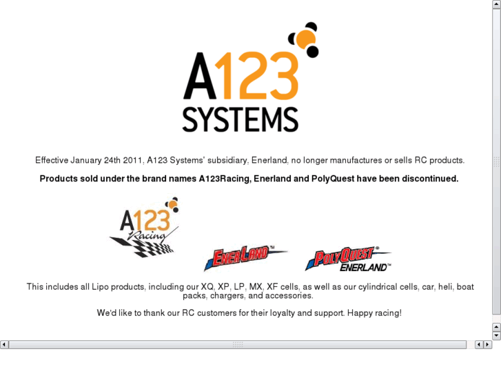 www.a123racing.com