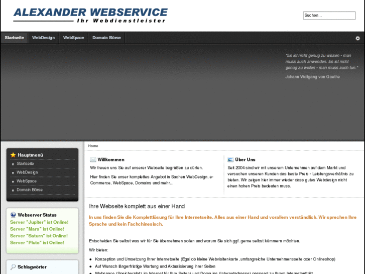 www.alexander-webservice.de