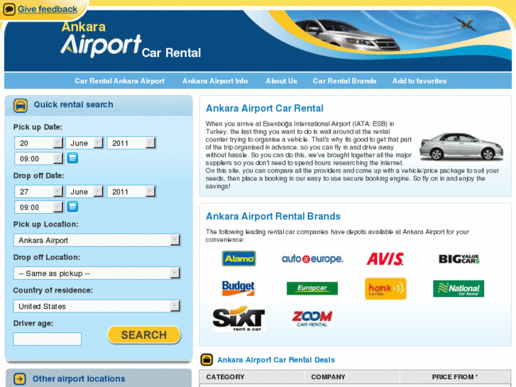 www.ankaraairportcarrental.net