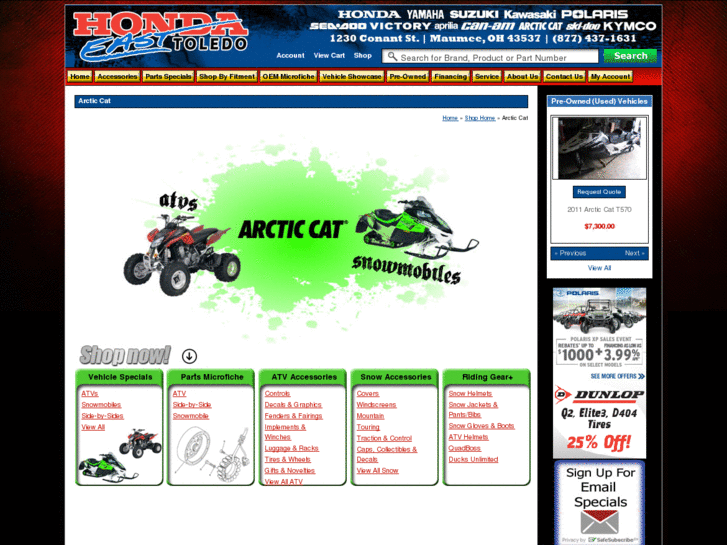 www.arcticcatsale.com