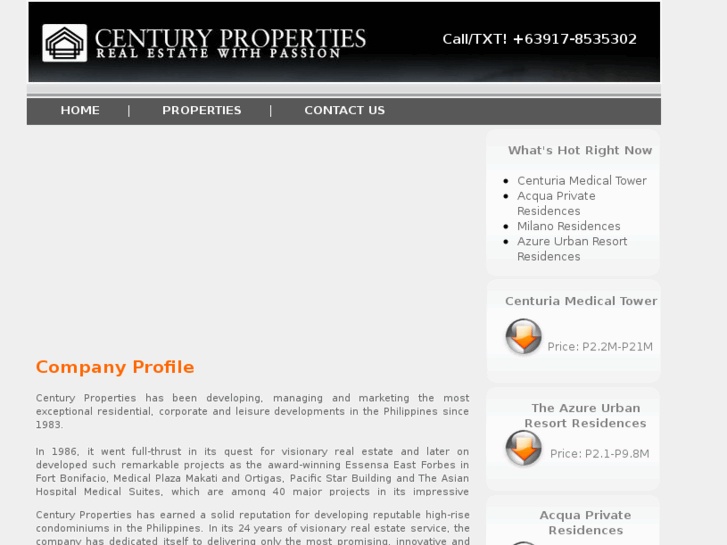 www.centuryproperties.info