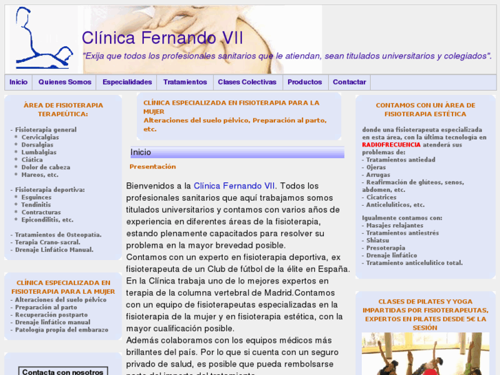 www.clinicafernandovii.com