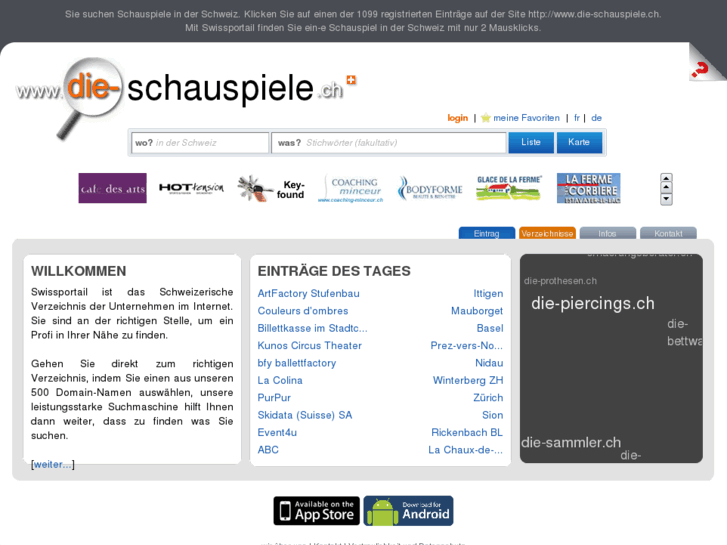 www.die-schauspiele.ch