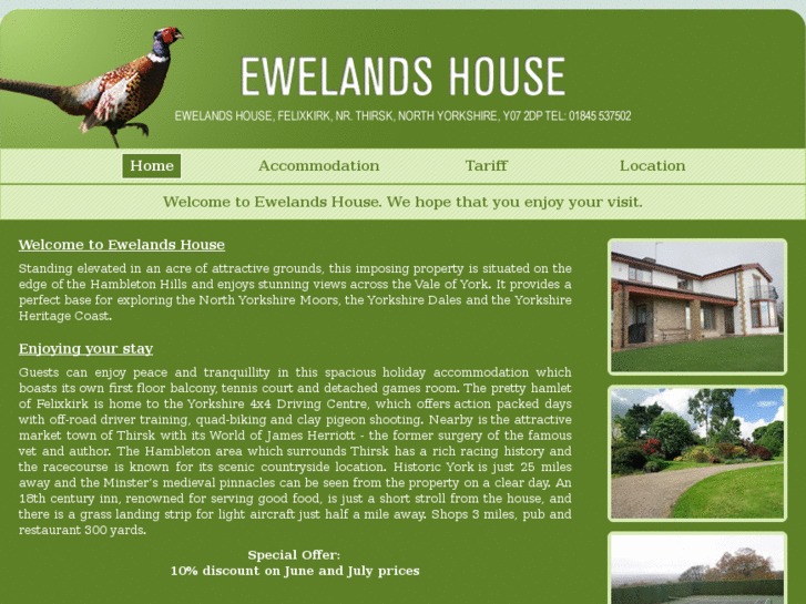 www.ewelandshousefelixkirk.co.uk