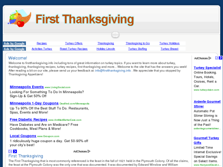 www.firstthanksgiving.info