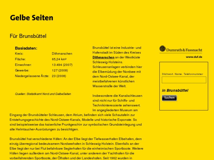 www.gelbe-seiten-brunsbuettel.com