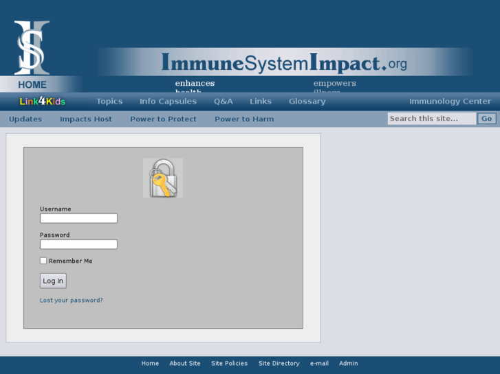 www.immunesystemimpact.org