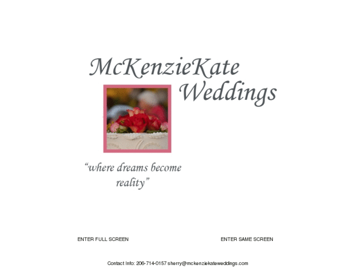 www.mckenziekateweddings.com