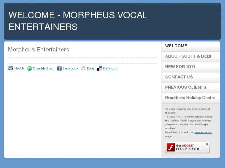 www.morpheusentertainers.com