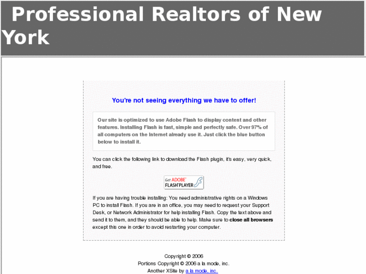 www.professionalrealtorsofnewyork.com