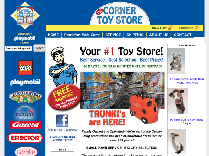 www.thecornertoystore.com