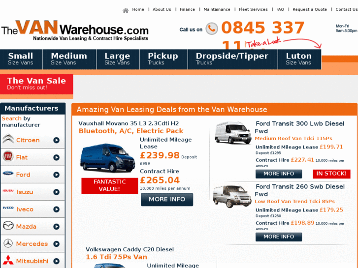 www.thevanwarehouse.com