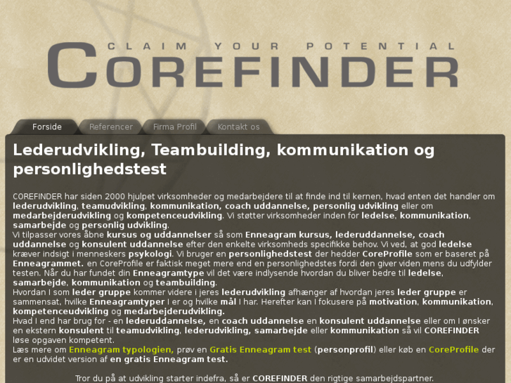 www.corefinder.dk