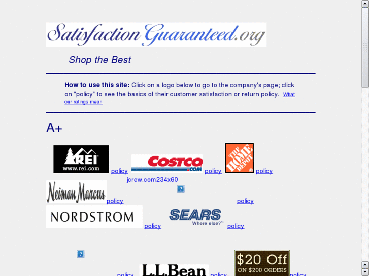 www.satisfactionguaranteed.org