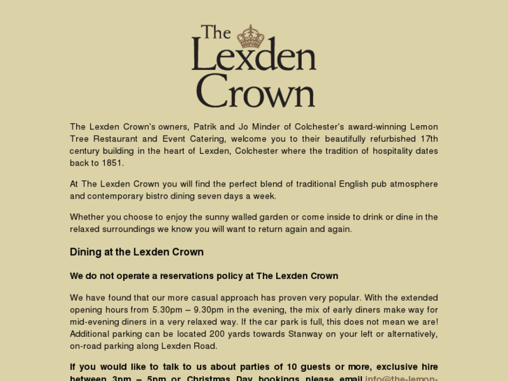 www.thelexdencrown.com