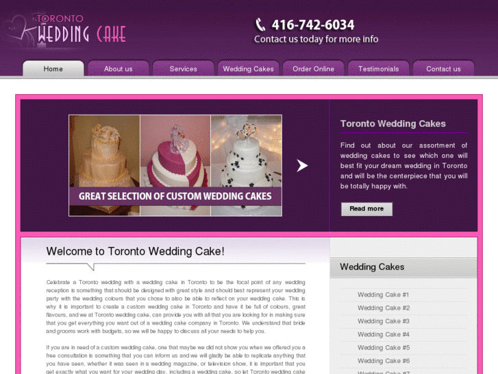 www.torontoweddingcake.com