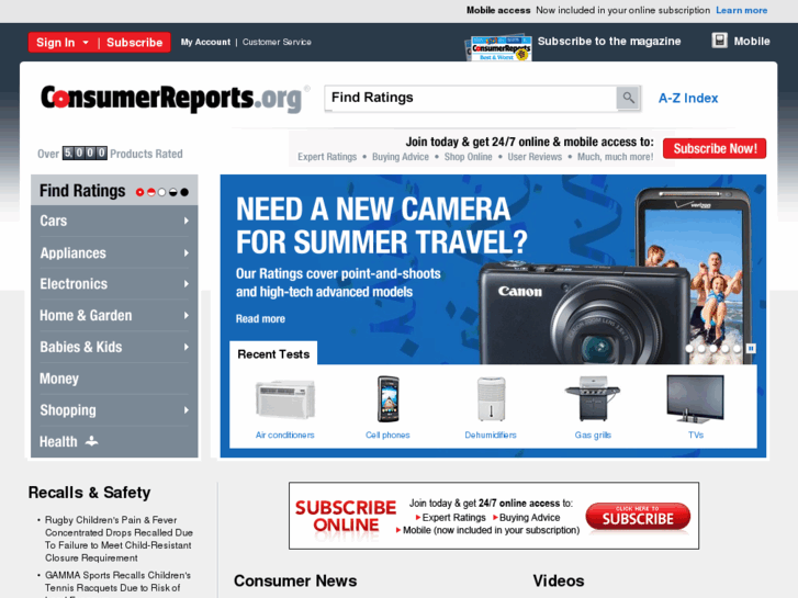 www.aboutconsumerreports.net